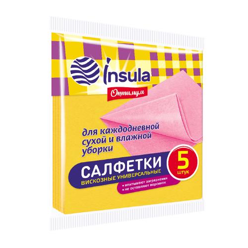 INSULA Оптимум Салфетки универсальные 5 шт.