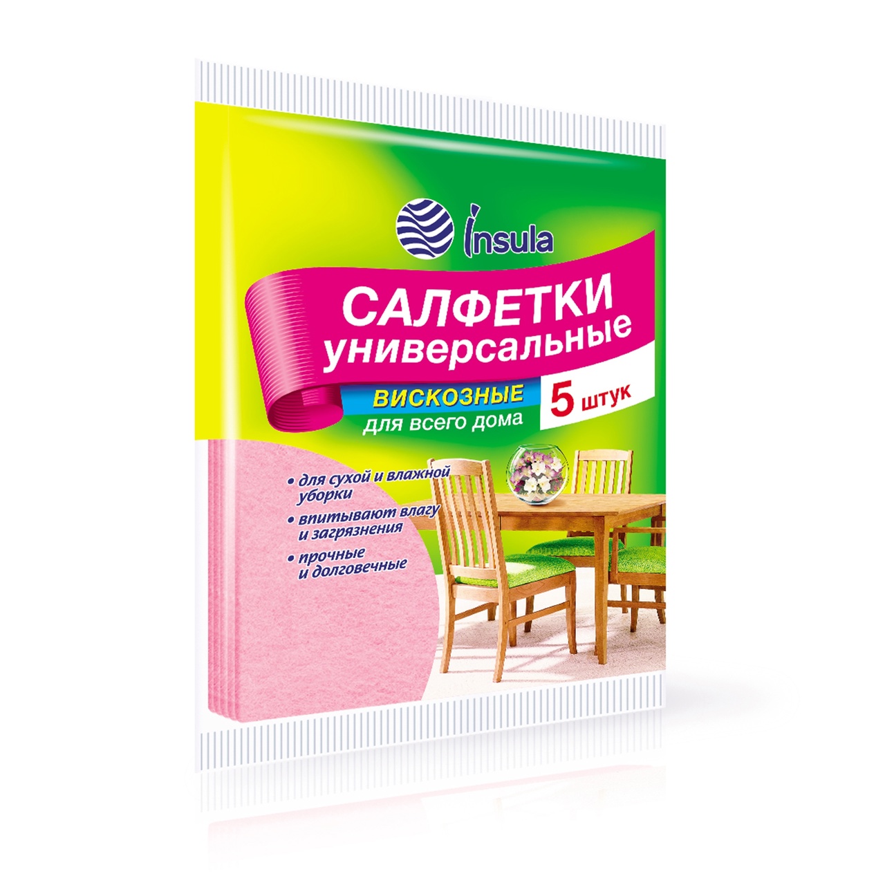 INSULA Салфетки универсальные 5 штук