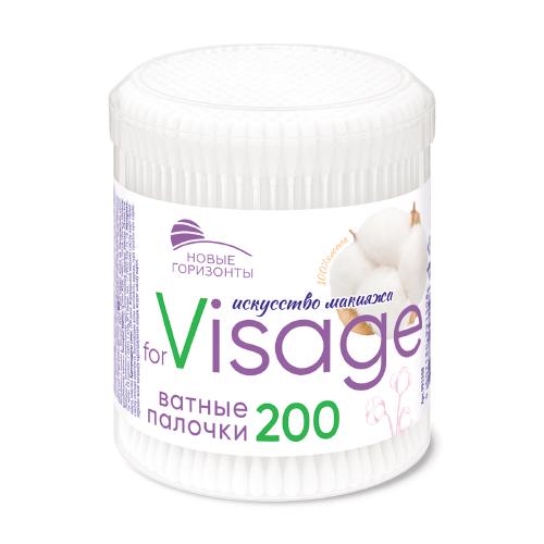 НОВЫЕ ГОРИЗОНТЫ Ватные палочки for VISAGE 200 круг.