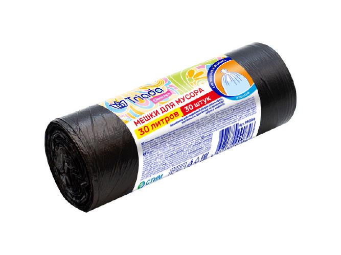 TRIADA Оптимум Мешки для мусора 30 л 30 шт